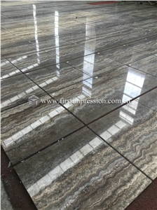 High Quality Silver Grey Travertine Tiles&Slabs