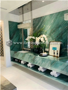 Royal Jade Marble/Green Jade Marble Tile for Wall