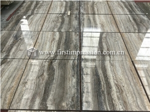 Silver Grey Travertine Tiles&Slabs for Decoration
