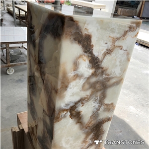 Artificial Onyx Wall Tile Alabaster Stone Sheets