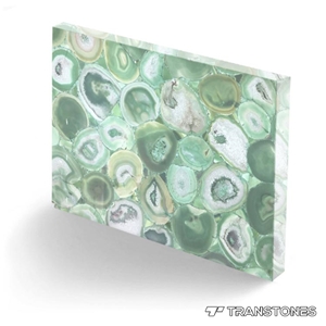 Green Agate for Table Panels/ Reception Desk