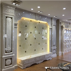 Translucent Stone High Gloss Alabaster Stone