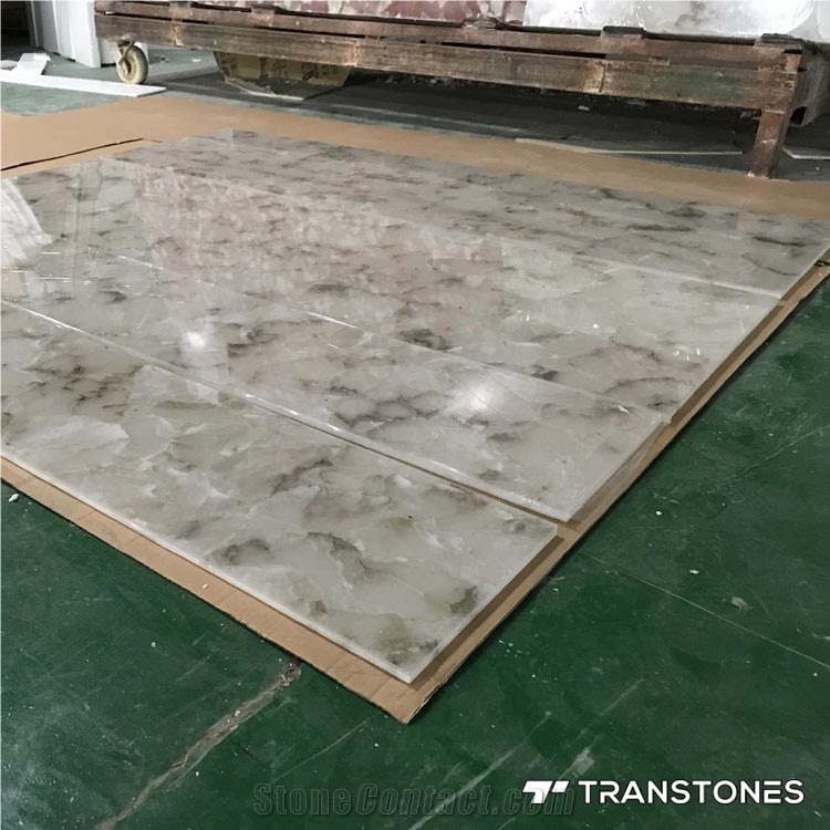 Translucent Stone Panels Polished Alabaster Sheet