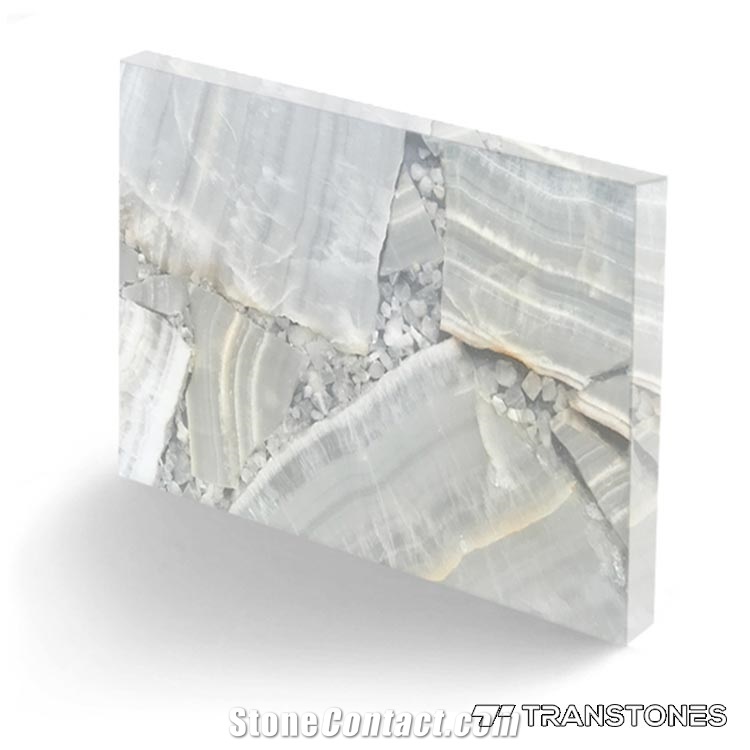 Transtones Alabaster Stone Sheets for Wall Panels