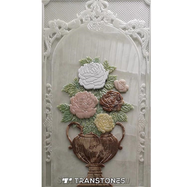 Transtones Decorated Stone Alabaster Sheet