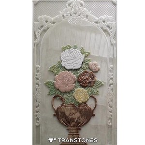 Transtones Decorated Stone Alabaster Sheet