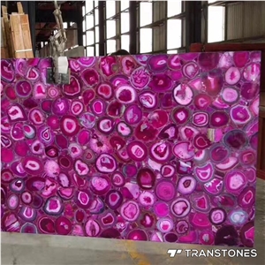 Transtones Purple Agate Marble Stone Panels