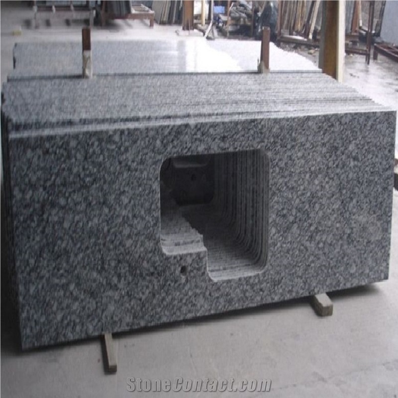 Pre Cut Lows Granite Countertops Spray Wave Stone