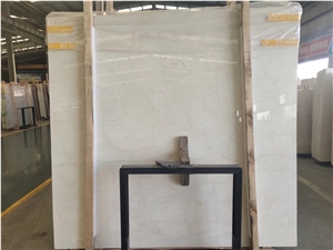 American Beige Marble Slab in China Stone Market
