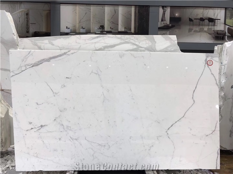 Blanco Satuario Marble Marmi Bianco Tipo White Stone Slab
