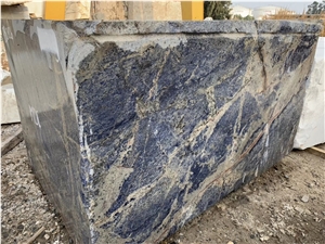 Brazil Sodalite Blue Granite Slab Tile in China