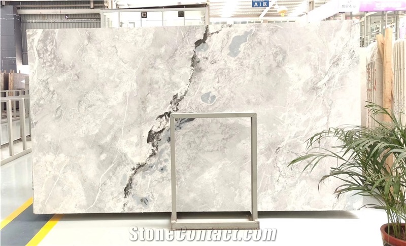 China Arctic Ocean Marble Slabs Wall Tile Floor