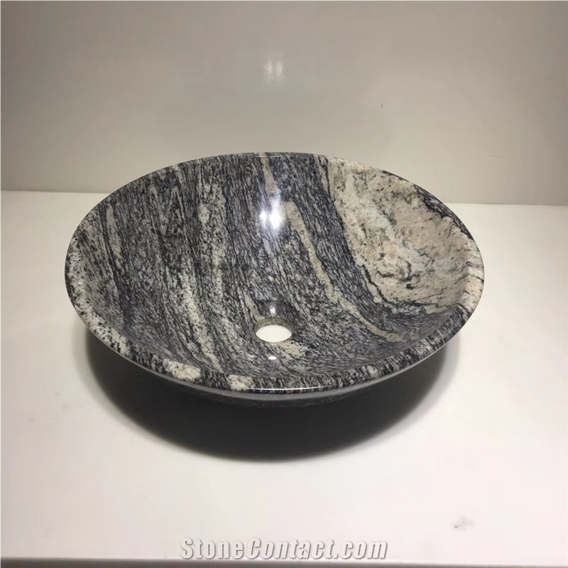 China Colombo Juparana Granite Wash Basin Sink