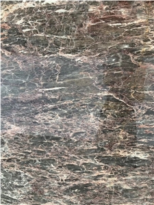 Franch Rose Brown Gold Marble Slab in China Stone