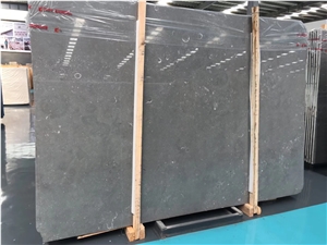 Grey Shell Marble Natural Stone Tiles Slab for Wall