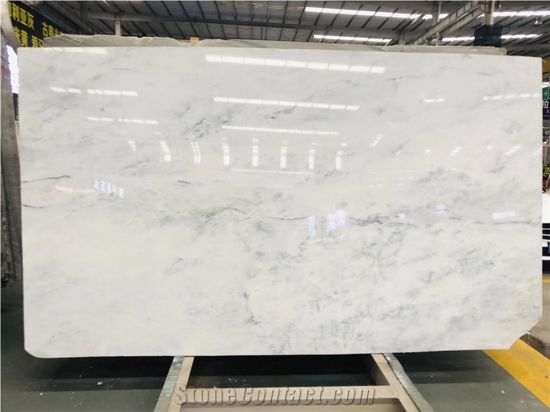 Hetian White Onyx Slab Floor Tile in China Market