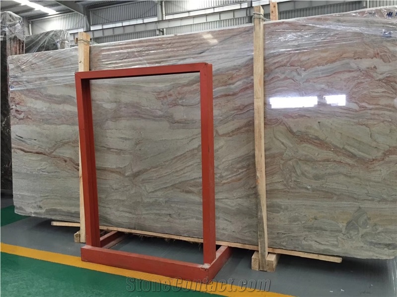 Italy Monica Red Marble Rosso Marmi Rosso Rojo Slabs & Tiles