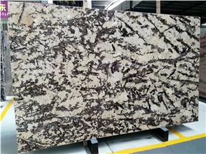 Sunset Tianshan Snow Granite Slabs Floor Tile