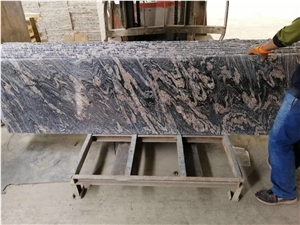 Grey Granite Stone,China Juparana Slabs Tile