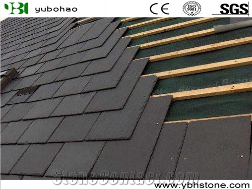 Black Slate Roofing Tiles Roof Slate/Ledge Stone