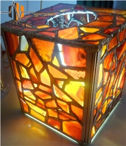 Custom Design Table Lamps Backlit Tiffany Style