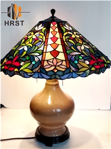 Interior Table Lamp Decorative Stone Craft