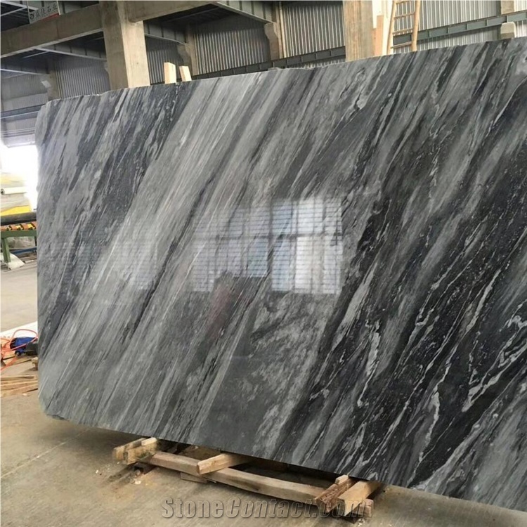 Polished Grey Marble China Stone Slab Supplier