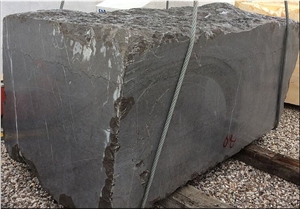 A Quality Pietra Grigio Marquina Marble Slab Block in Stock