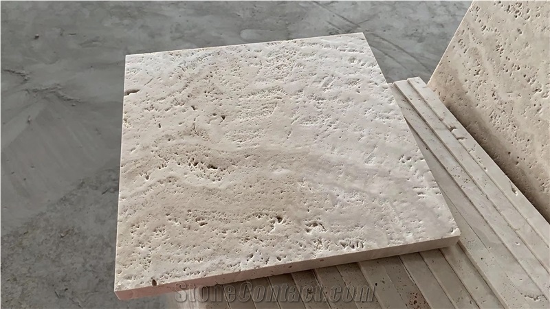 Iran White Travertine Tiles,Bianco Travertino Slab