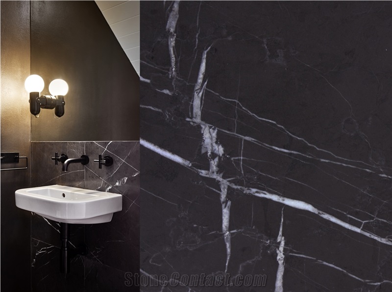 Pietra Grey Marble Bathroom Design Vanity Top