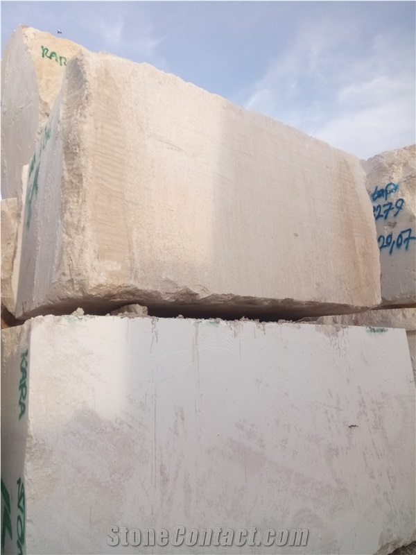 Royal Beige Travertine Blocks from Iran Quarry Directly