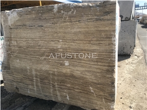 Silver Travertine Blocks from Quarry Directly Cheap Price