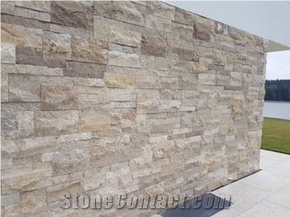 Splited Travertine Wall Stone Ledge Cladding