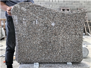 New G664 Wulian Flower Granite Tombstone,Monument