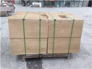 Wholesalers Beige Travertine for Stone Application
