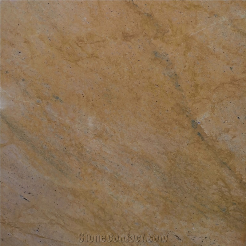 Chinese Golden Yellow Flower Marble Slab Price