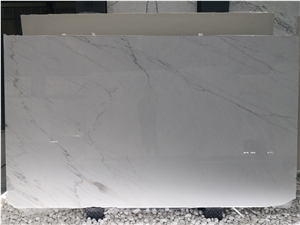 Colorado Lincoln White Marble with Gold Vein Slab
