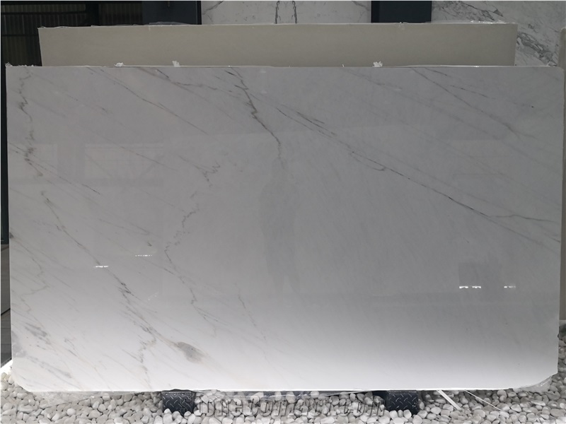 Luxury Colorado Lincoln White Marble Slab Supplier