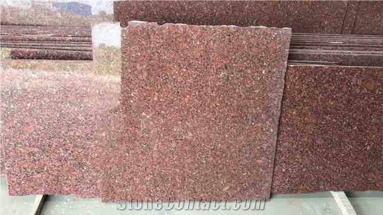 Jhansi Red Granite Tiles, Slabs