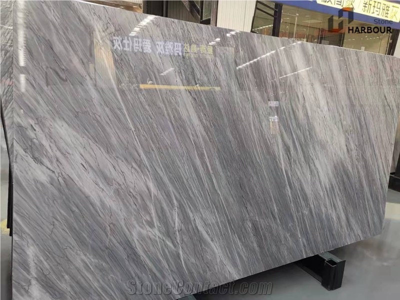 Castle Grey Marble Lslab, New Castle Gray