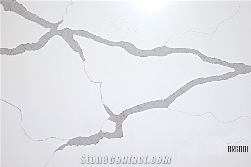 Bianco Calacatta White Quartz Stone Slabs&Tiles