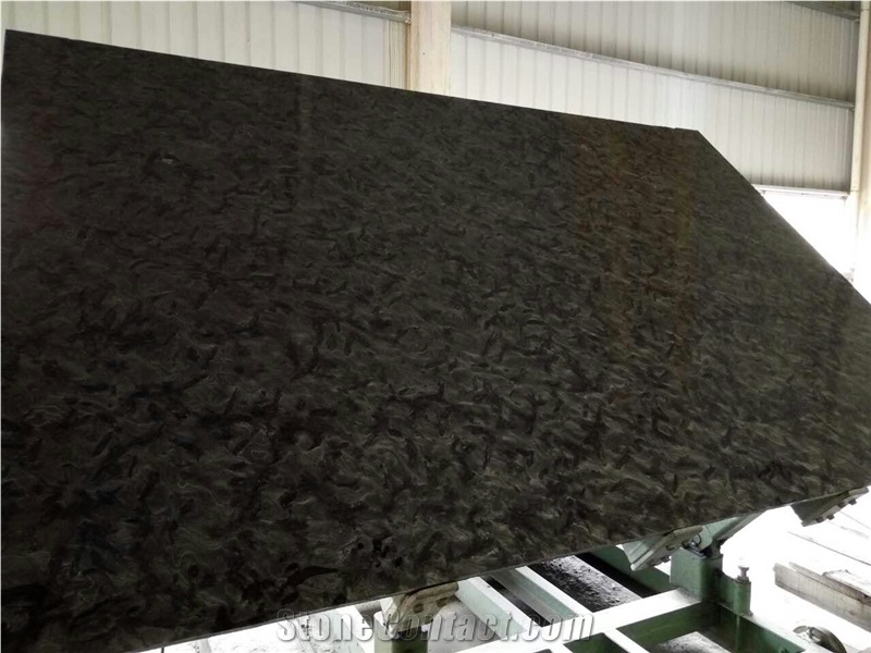 Black Metal Granite, Matrix Leather Surface