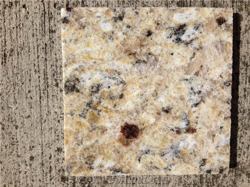 Brazil Gold Granite Slabs, Tiles for Flooring