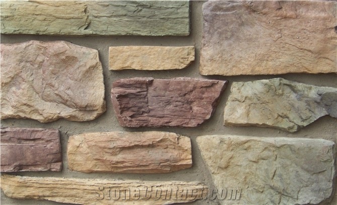 China Artificial Cultural Stone Wpc-02 Panels