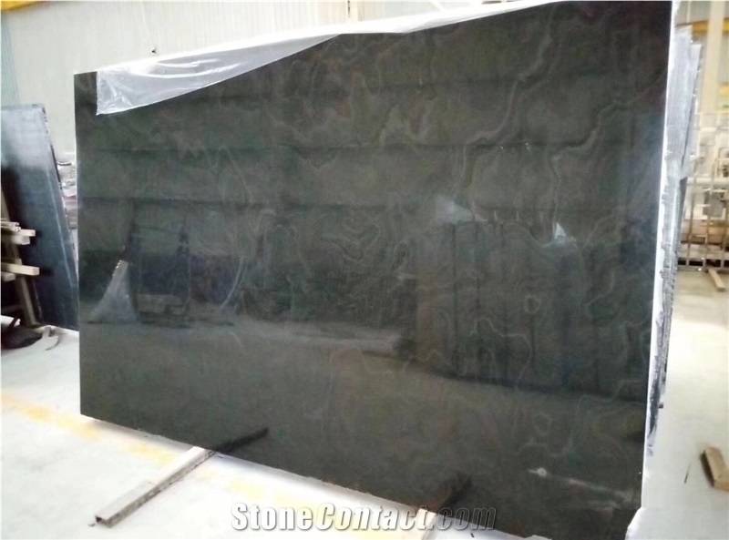 China Imperial or Royal Black Polished Marble