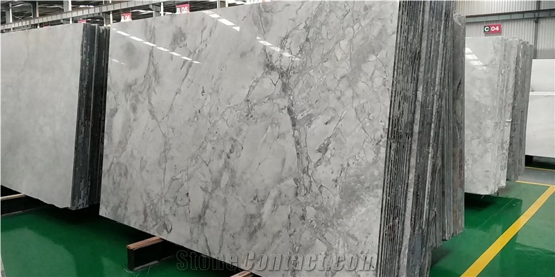 Italy High Quality Calacatta Grey Marble Slabs