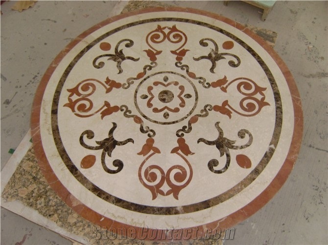 Latest Natural Best Price Marble Waterjet Pattern