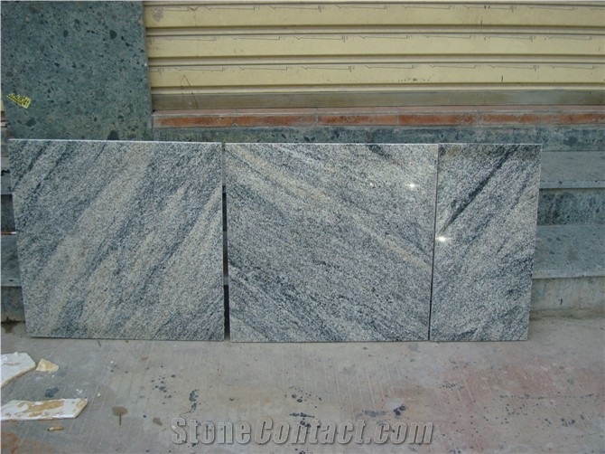 Multicolour Grain Polished Granite Floors Tiles