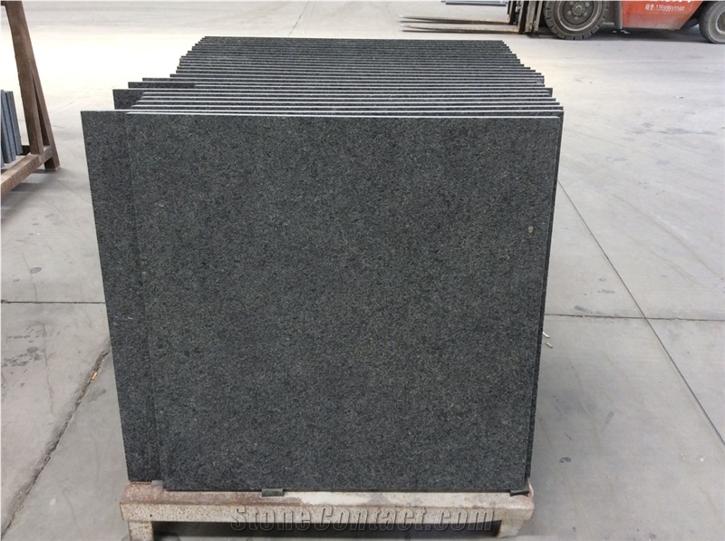 Polished Angola Black Granite Slab(Low Price) Tile