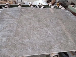 Polished Tundra Grey Marble Slabs, Floor Design